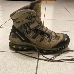 Salomon Hiking Boots - amazing condition. Waterproof. Too big for me.